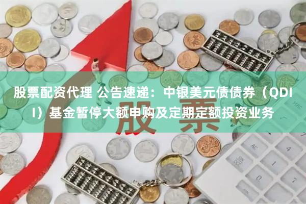 股票配资代理 公告速递：中银美元债债券（QDII）基金暂停大额申购及定期定额投资业务